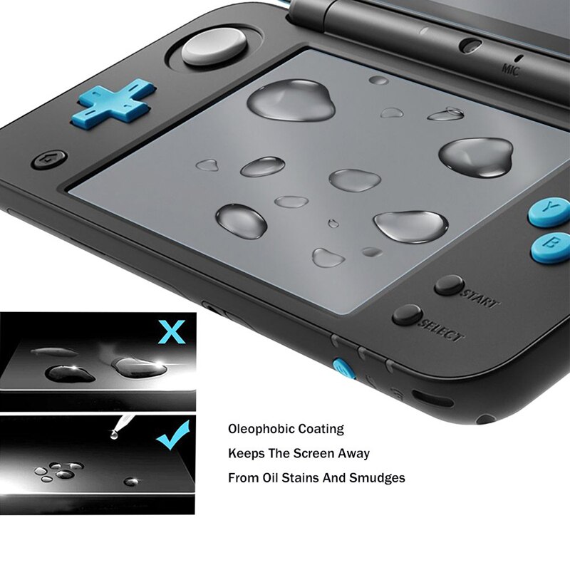 Ultra Clear Beschermende Clear Film Voor Nintend 2DS Xl Ll Console Screen Protector Full Hd Cover Skin