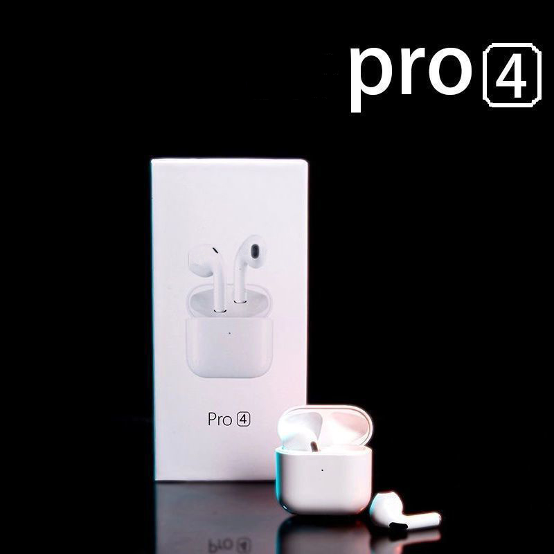 Wireless Bluetooth Earphones Headphones Air Pro 4 TWS Mini Earpone Headset For PC Android Apple iPhone Earbuds Accessories