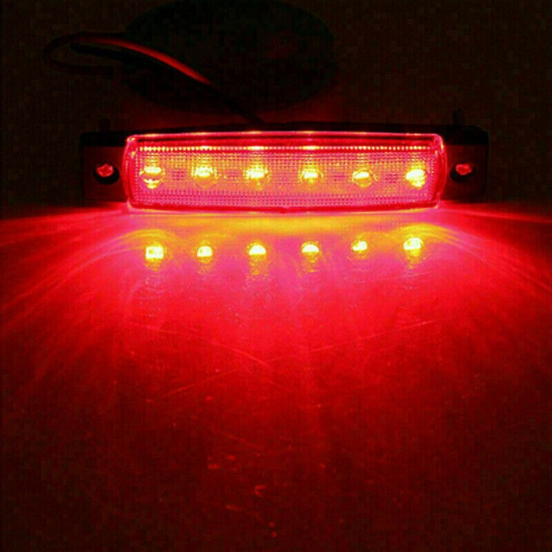 Luces LED de popa para barcos, luz de estribor, 12V, rojo, verde, 4 Uds.