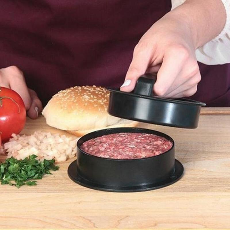 Abs hamburger maker hamburger trykk rund form ikke-pinne kokk koteletter hamburger kjøtt biff grille burger trykk patty maker form