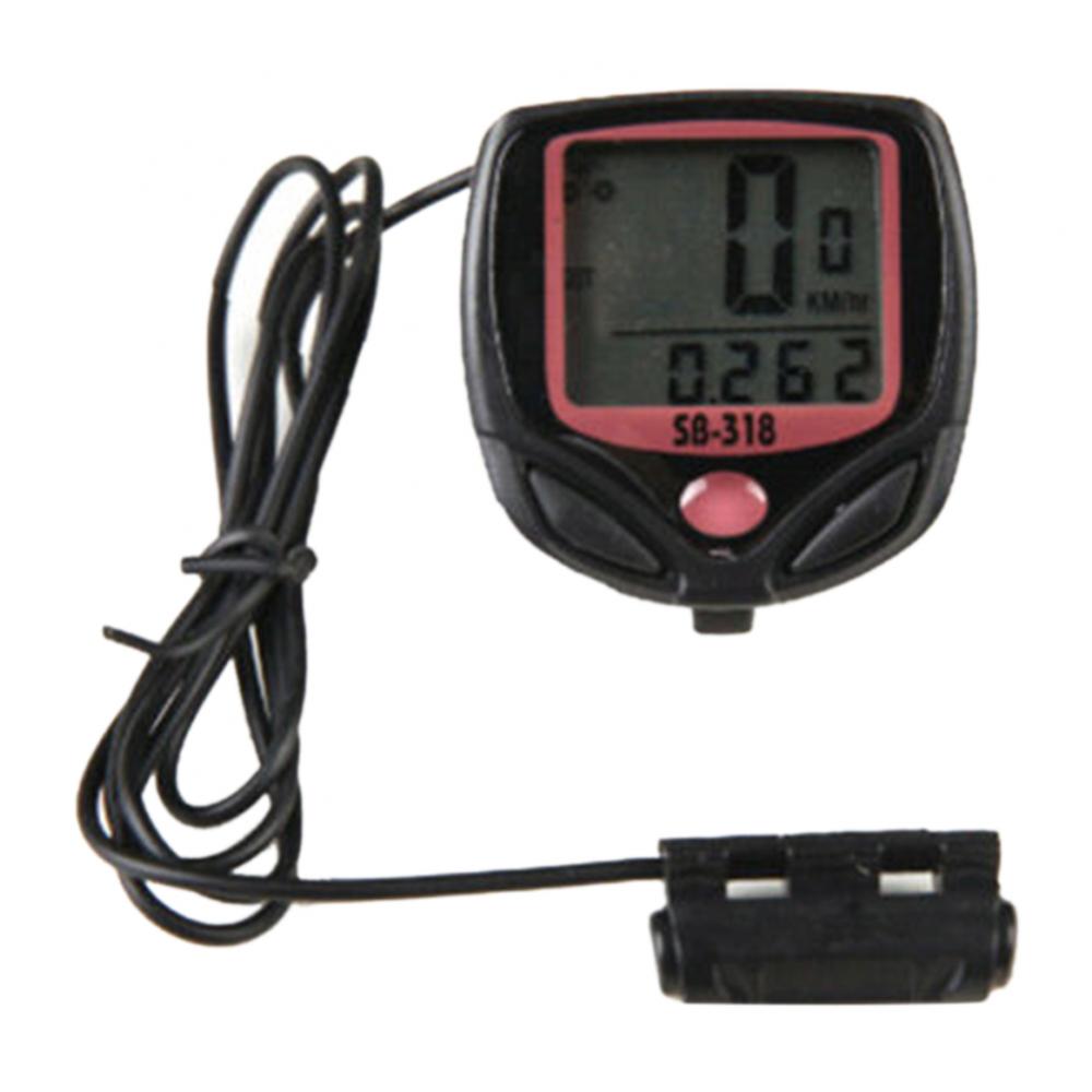 Fiets Snelheidsmeter Waterdicht Lichtgevende Lcd Mtb Mountainbike Fiets Computer Snelheidsmeter Kilometerteller Fiets Snelheidsmeter