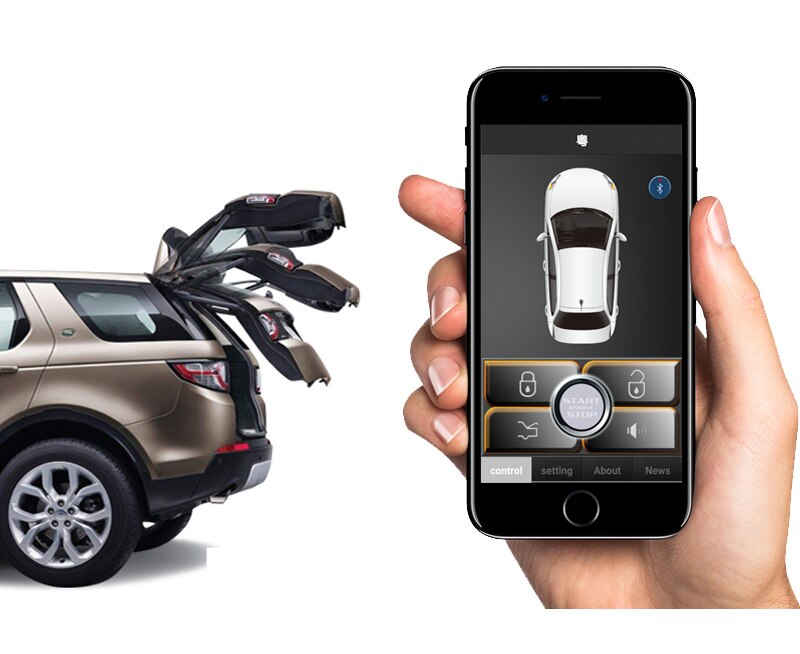 Ventana de Control Central remoto para teléfono inteligente, Control de inducción automático para coche, aplicación de bloqueo de interruptor para todos los coches