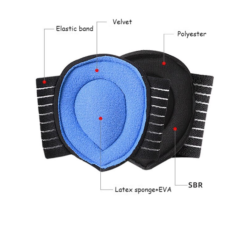 1 Pair Arch Foot Care Shocking Foot Arch Support Plantar Fasciitis Heel Pain Aid Feet Cushioned, Health Feet Protect Care