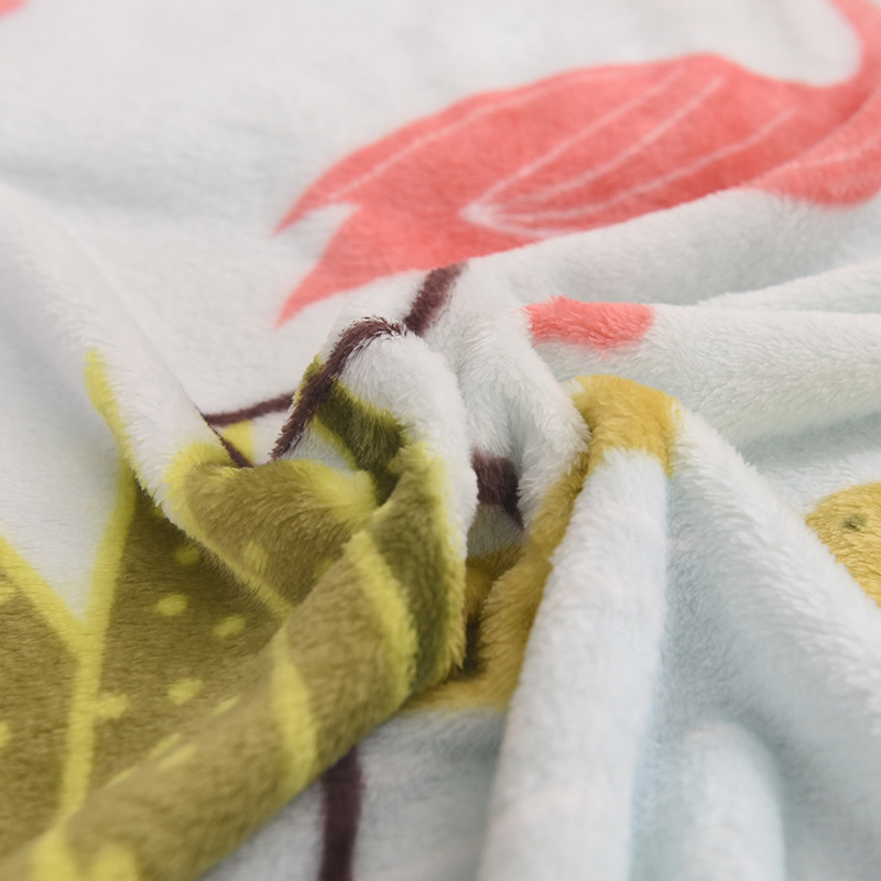 Sengetøj til baby baby plejetæpper flaneltæppe koral fleece bærbar blankie swaddling wrap spadseretur 100 x 140cm
