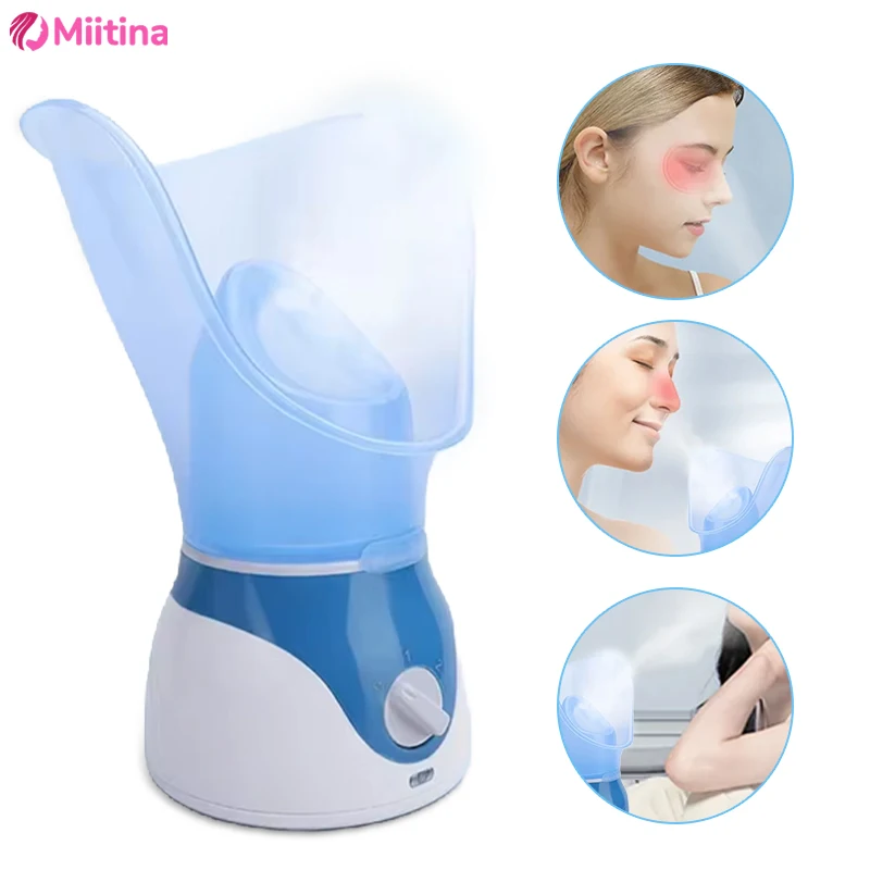 Facial Steamer Neus Steamer Spuit 50ML Gezicht Luchtbevochtiger Huid Hydraterende Poriën Cleaner SPA Huid Diepe Hydratatie Controle Olie
