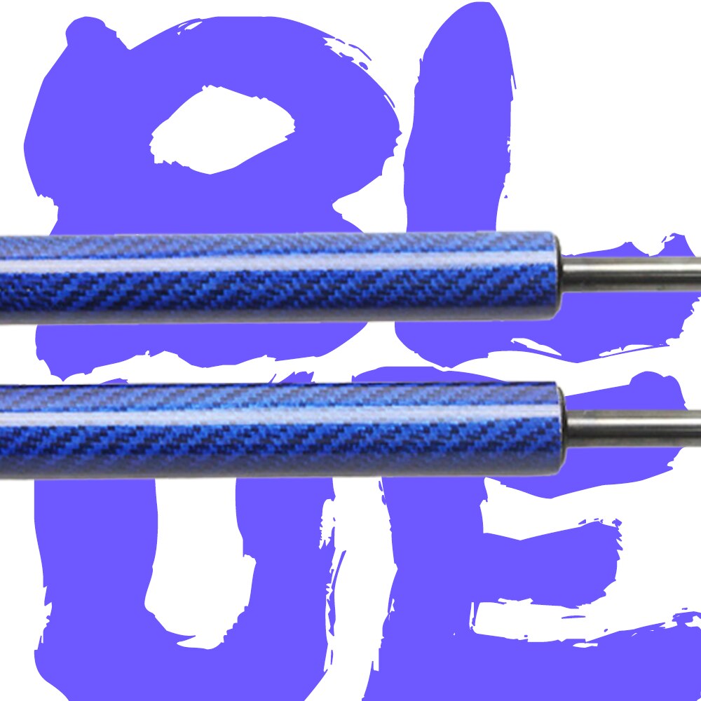 for Nissan Cedric/Gloria Y33 1995-1999 Front Hood Bonnet Gas Struts Carbon Fiber Spring Damper Lift Support Shock Absorber: BLUE CARBON FIBER