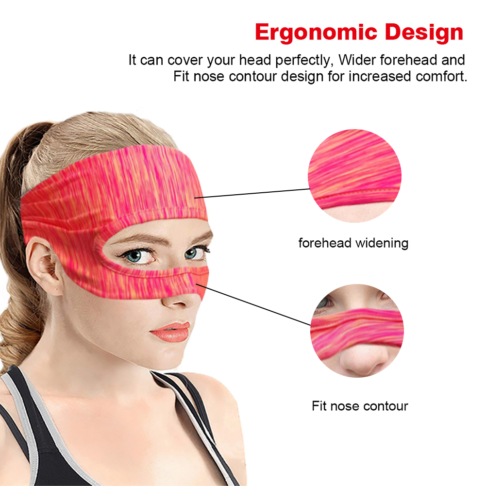 For Oculus Quest 2 Eye Mask Anti-sweat Cover VR Glasses Breathable Sweat Band Adjustable Virtual Reality Headset Accessories