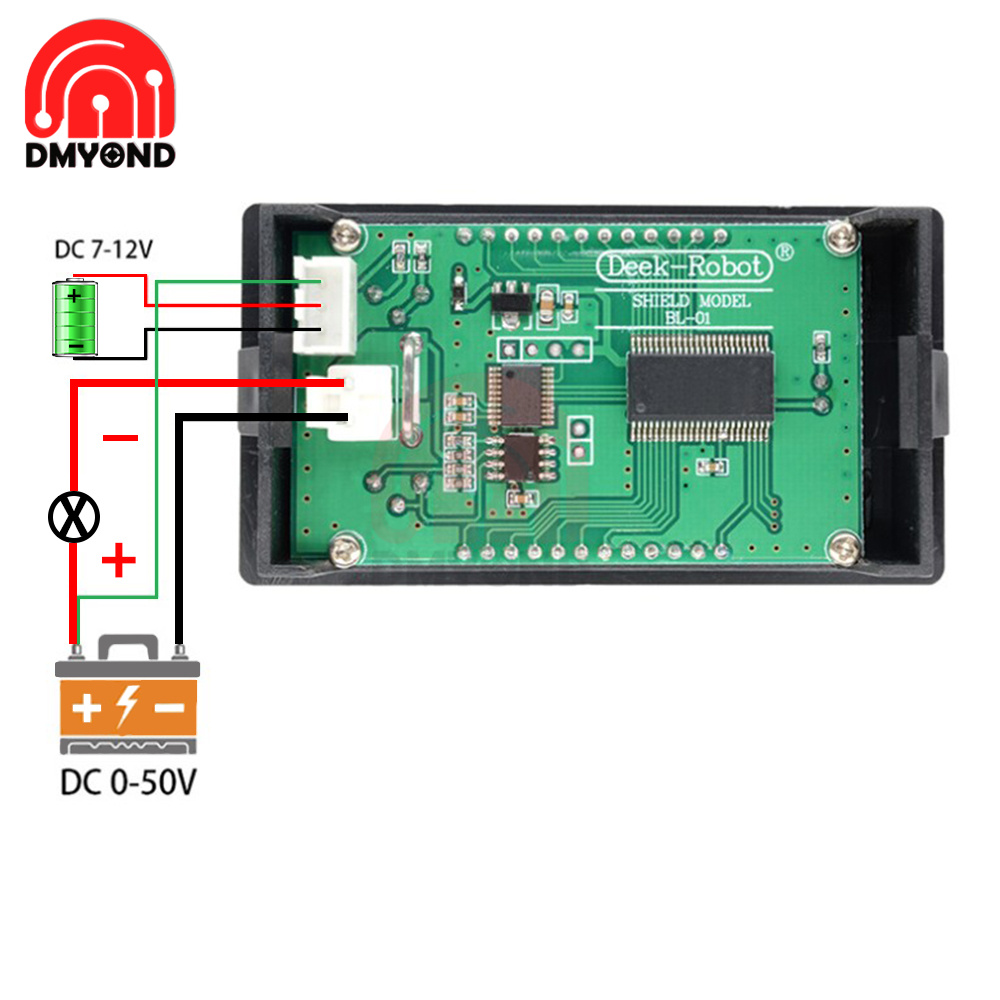 Dc 0-100V 5a 10a 250W 1000W Lcd Digitale Voltmeter Ammeter Wattmeter Spanning Stroom Vermogen Meter Volt Detector Tester Monitor