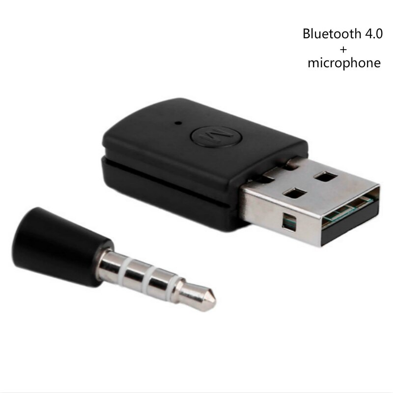 Dongle de fone de ouvido bluetooth 4.0 usb, receptor adaptador de fone de ouvido sem fio para ps4 desempenho estável para fones de ouvido bluetooth
