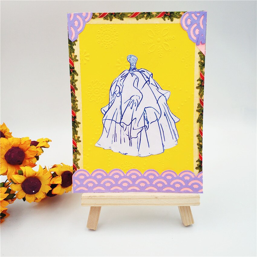 Ecool wedding dress Metal Cutting Dies New2019 for Card Making Icicle Craft Dies Scrapbooking Winter Die Cut Album Stencil Decor