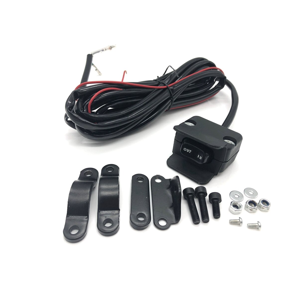 3 Meters Heavy Duty Universal Replacement ATV / UTV Handlebar Rocker Switch Control Line Accessories for ATV UTV Motorcycle: Default Title