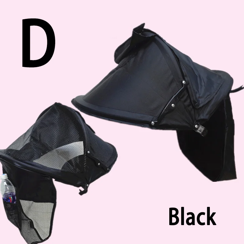 Kinderwagen Zonnescherm Zonneplek Onafhankelijke Volledige Cover Luifel Schaduw Stof Zonnescherm Paraplu Regendicht Luifel Accessoires