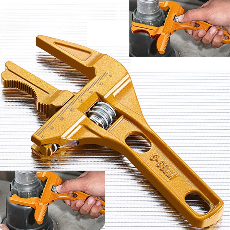 Small Bending Tool For Gardening/multi-function Bathroom Spanner/large Open Pipe Pliers With Short Handle