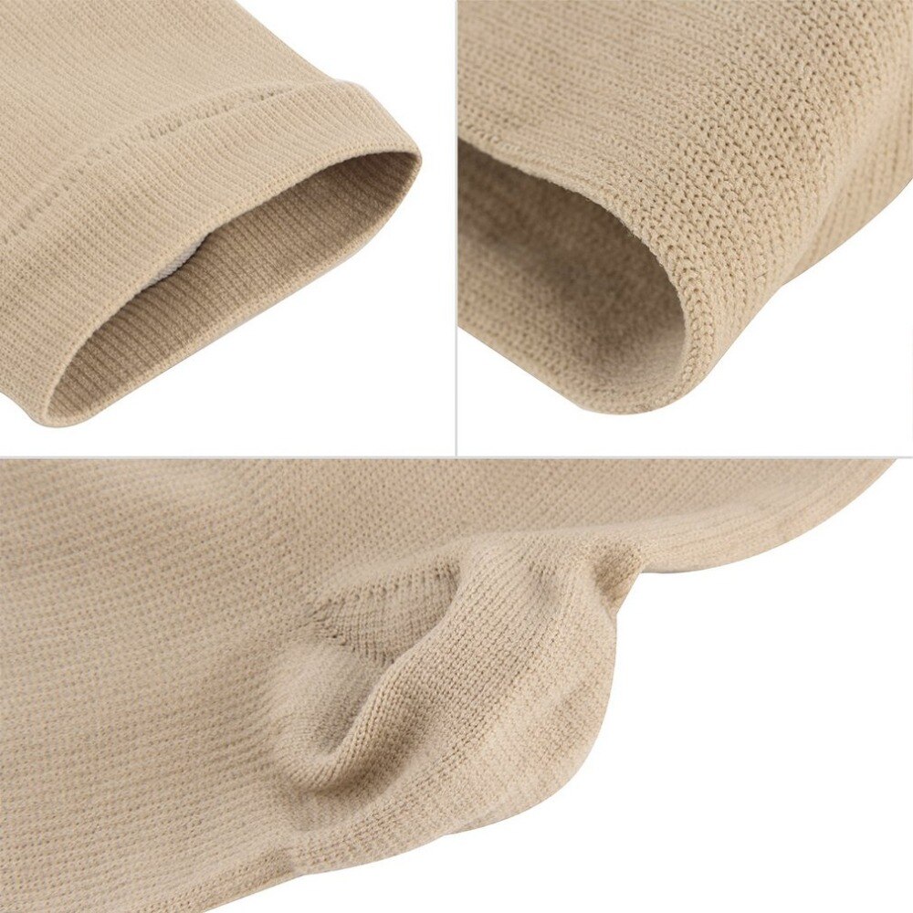 Women Charming Slimming Zippered Compression Socks Leg Support Knee Open Toe Thigh Leg Stocking Comfortable Leg Burn