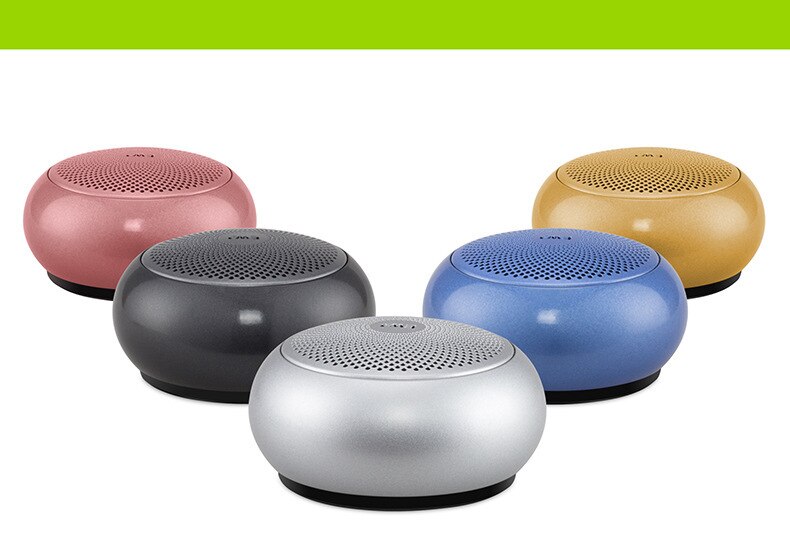 A110 Draadloze Mini Audio Subwoofer Draagbare Kleine Stalen Kanon Kaart Mobiele Mini Bluetooth Speaker