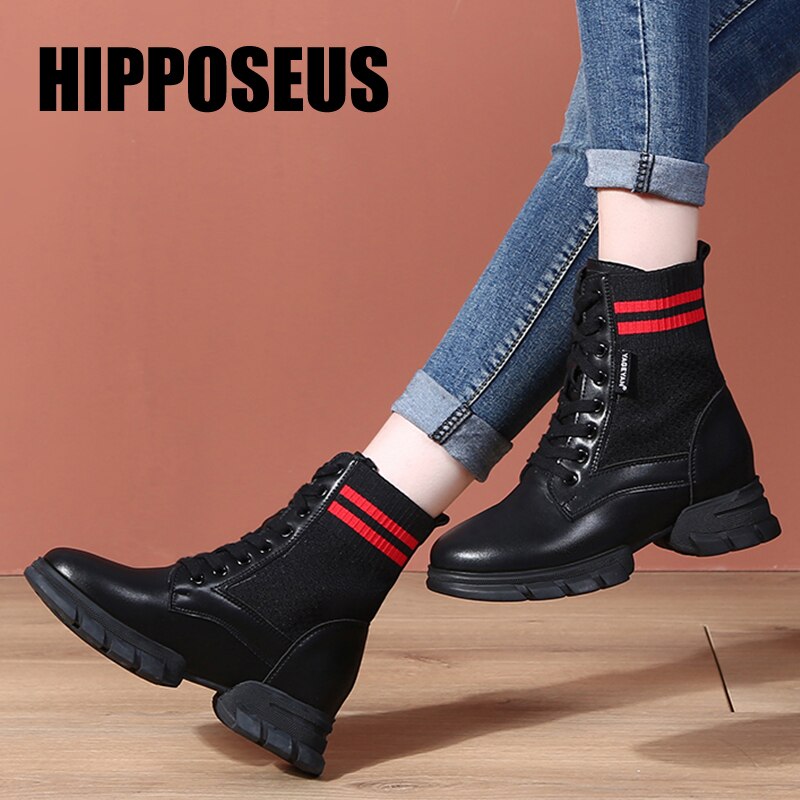 Zapatos de baile modernos salón Tango/Jazz para mujeres zapatos de baile cuadrado tacón plano Fondo suave Fitness zapatillas bota Pu