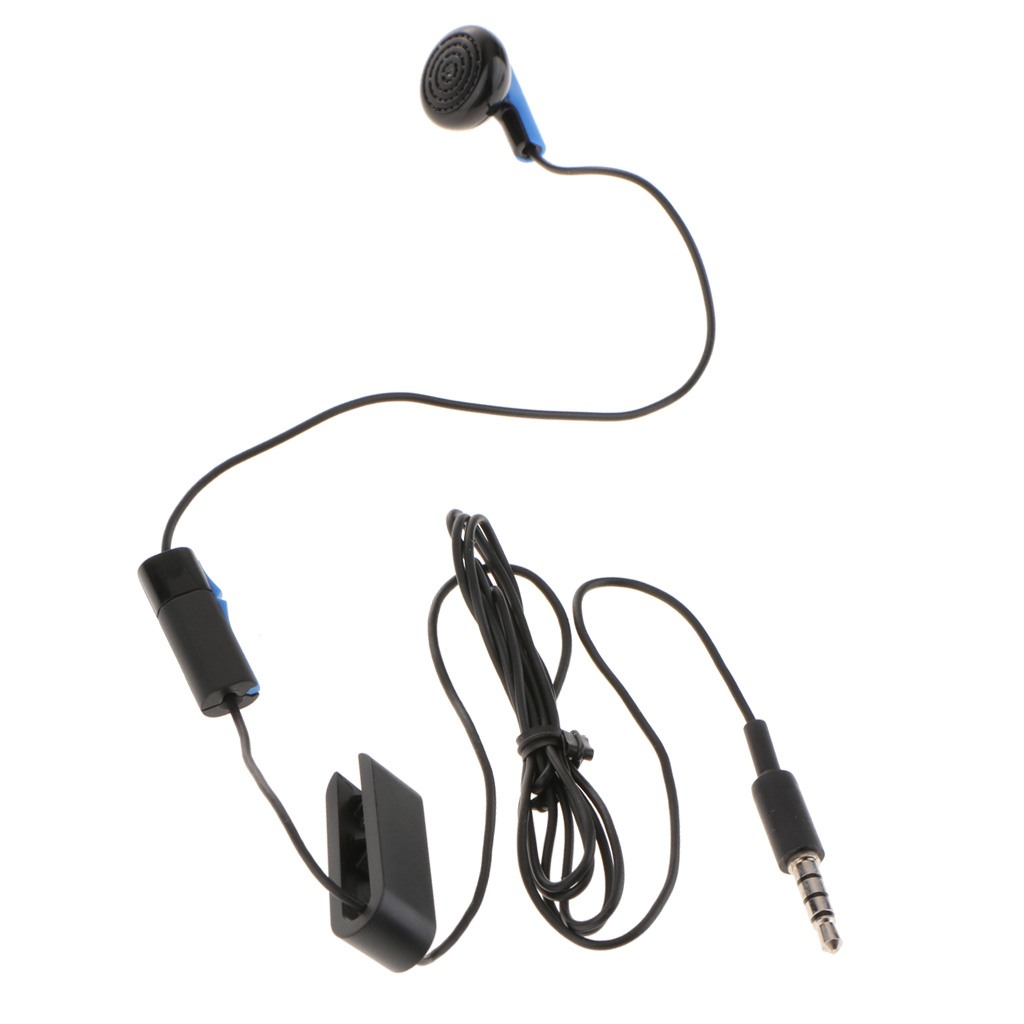 Kopfhörer für Sony PS4 Headset Chat Einzel Kopfhörer Spiel Hörer Ohrhörer in Ohr Mikrofon Control