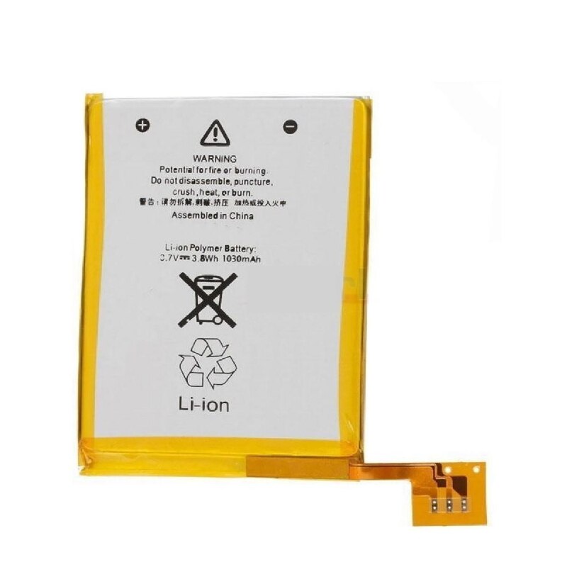 Bateria interna do li-íon da substituição de antirr 1x1030mah 616-0621/lis1495appcc para baterias da geração 5 5g do toque do ipod