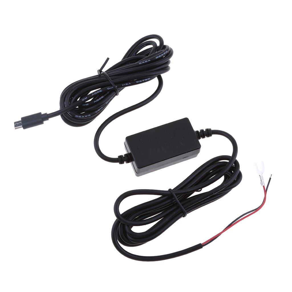 Micro USB Right Angle Shape Hard Wire Charger Cord Cable Converter for Car GPS Tablet Android Phone PDA DVR Camcorder Recorder