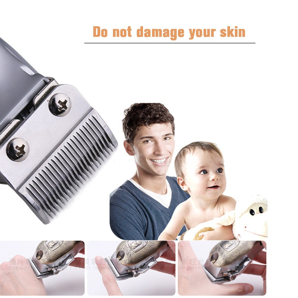 KM-2029 Electric Hair Trimmer Barber Shop Hair Clipper LED Display Haricut Machine usb Chariging