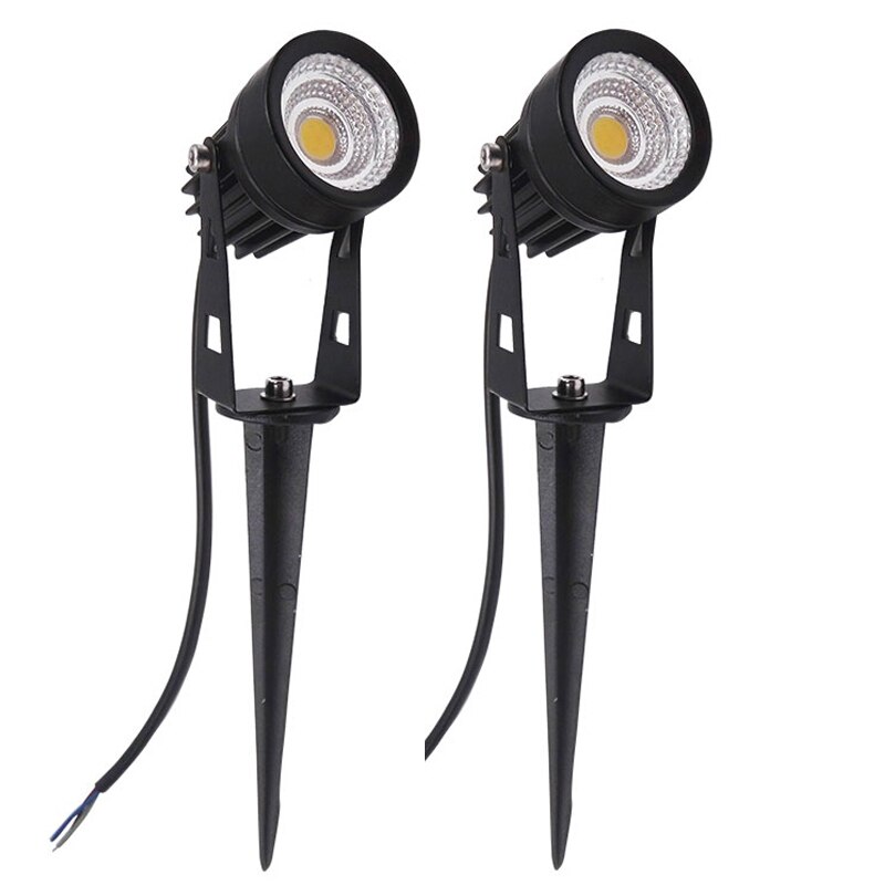 5w led landskabsspotlight lavspændingshavelys cob udendørs dekorativ lampe landskabsminibelysning til gårdhavegang