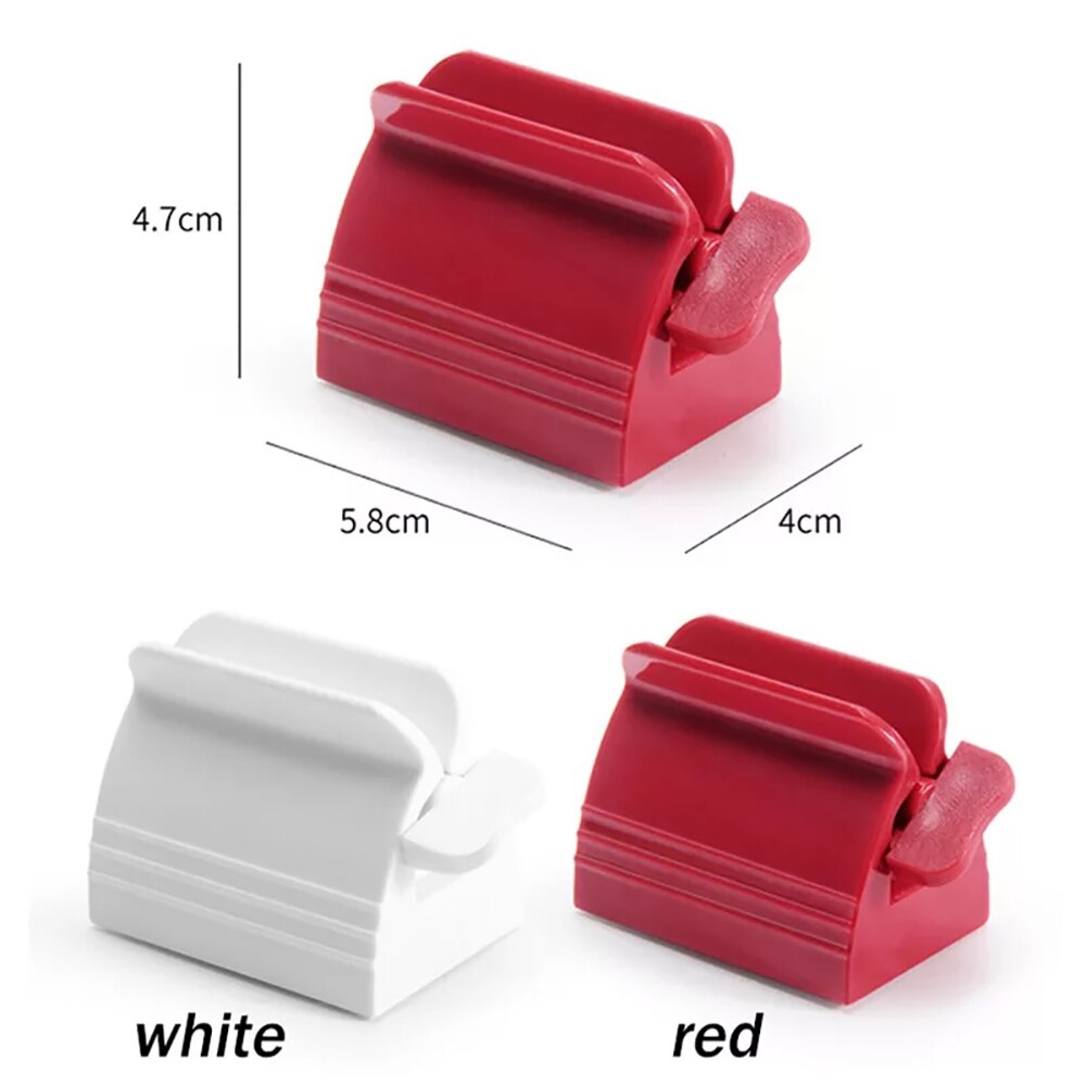 Multifunctional Toothpaste Tube Squeezer Simple Portable Plastic Dispenser Facial Cleanser Hand Cream Squeezer