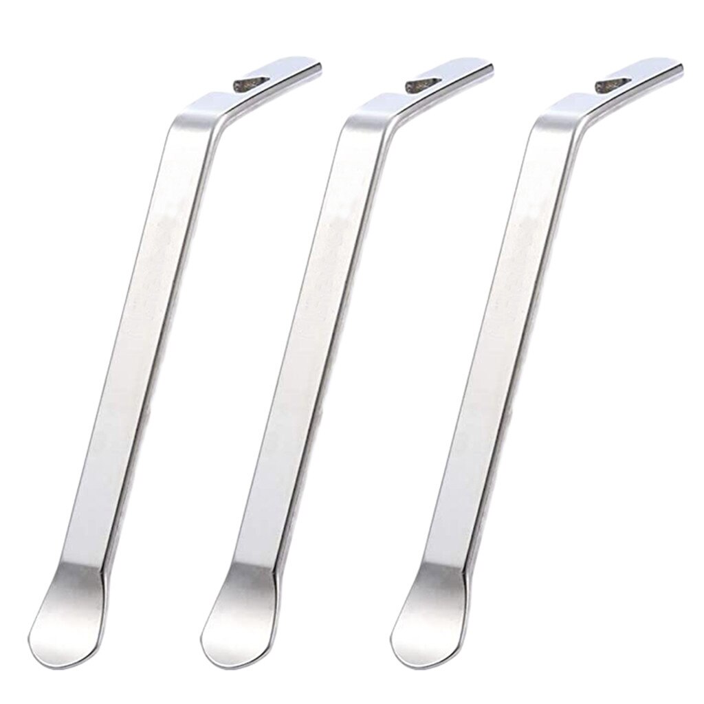 Palanca de neumático de bicicleta, herramientas de bici de , palanca para rueda de bicicleta, cuchara de neumático, herramienta de cambio de hierro, 3 uds. #40