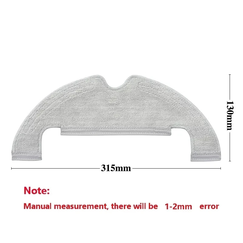 Piezas de repuesto para Robot aspirador Xiaomi X10, accesorios, Cepillo Lateral principal, filtro Hepa, paño de mopa, bolsa para polvo