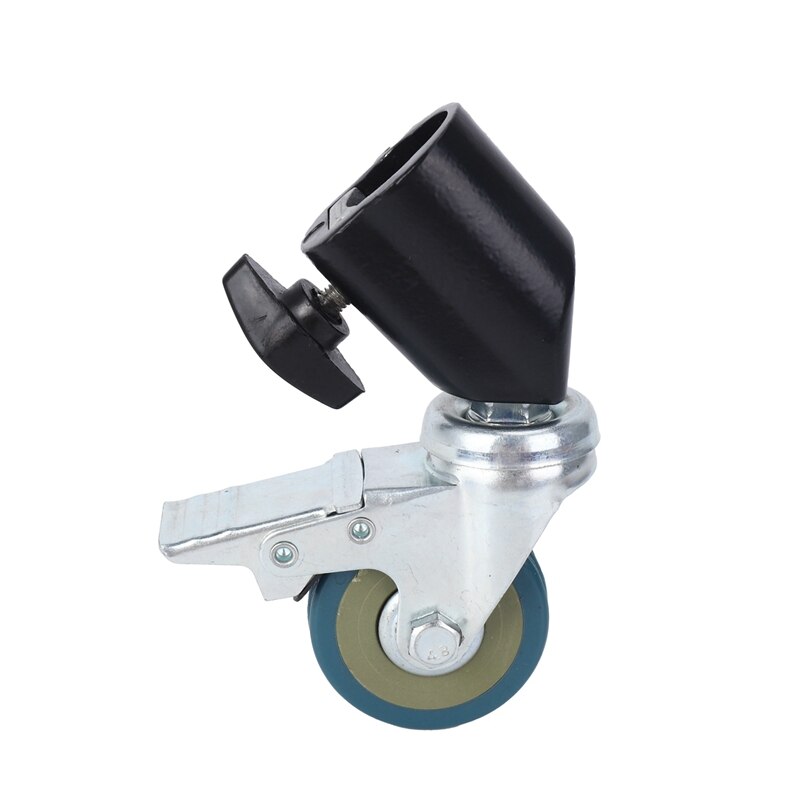 3PCS 22mm Photo Studio universale ruota per treppiede puleggia resistente per supporti leggeri/asta da Studio