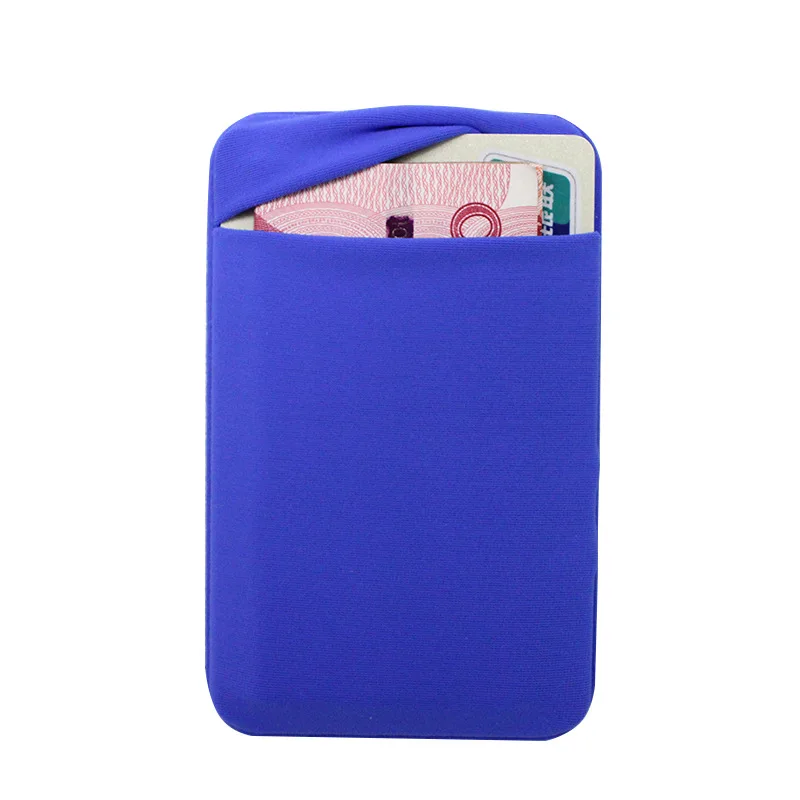 Mini adhesivo Universal para teléfono móvil, bolsillo adhesivo delgado, tarjetero, bolsa extraíble, billetera, palo firme, práctico