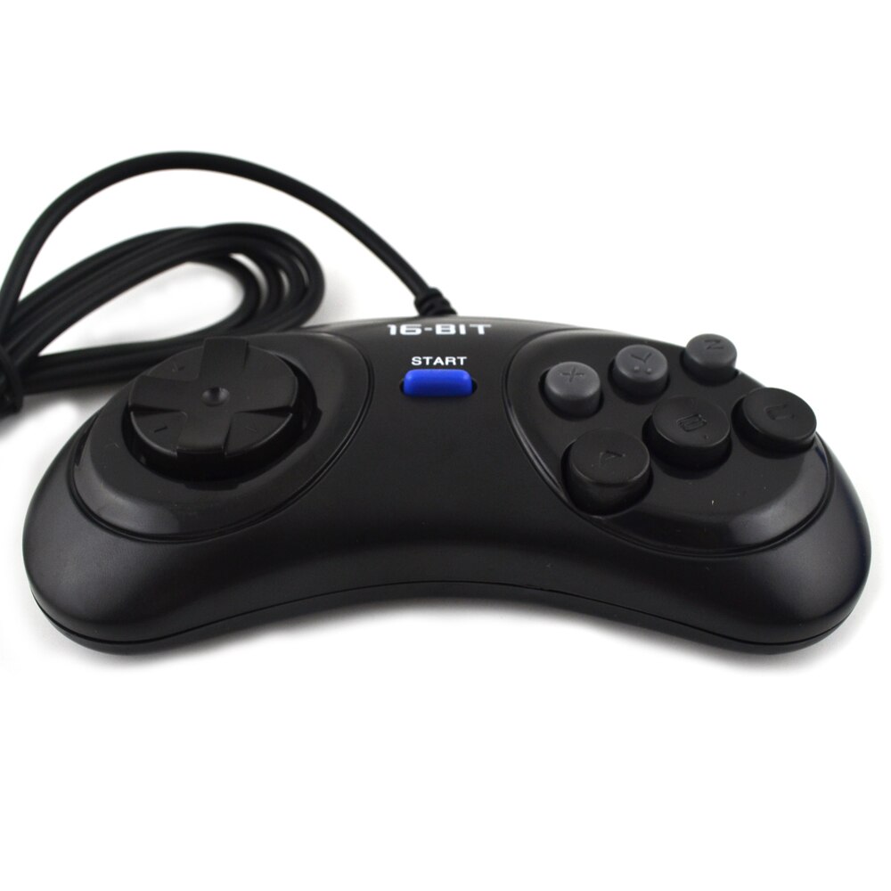 1/2 Pcs Game Controller Voor Sega Genesis 16 Bit Handvat Controller 6 Knop Gamepad Voor Sega md Game Accessoriese