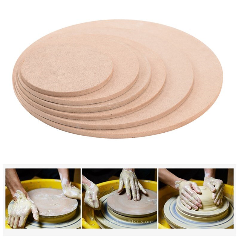 1 Pcs Aardewerk Art Dichtheid Board Drogen Slab Houtvezel Compressie Keramische Board Diy Aardewerk Klei Maken Wielen Drogen Plank