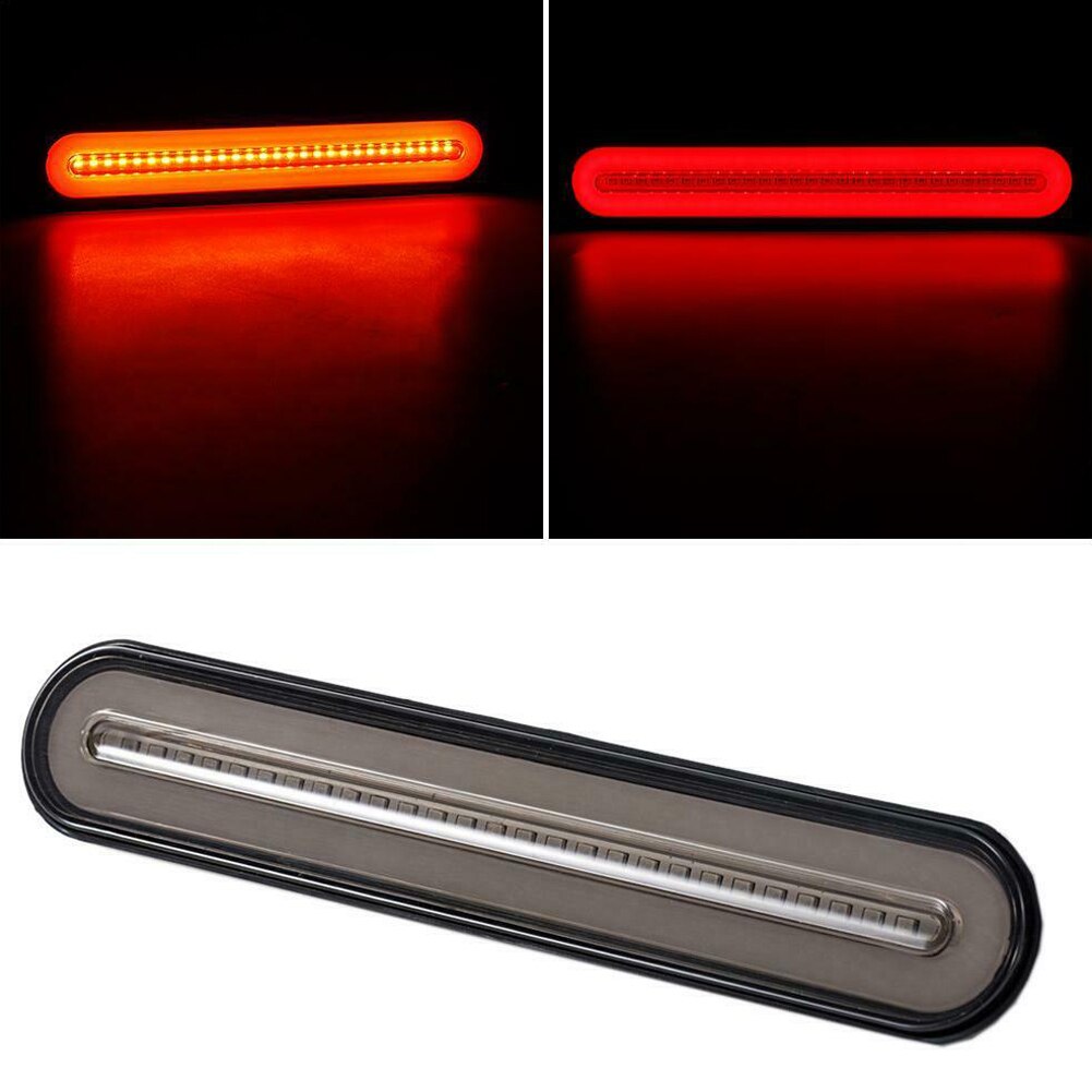 Replacement LED Tail light Bar Trailer Truck PC+ABS 2835 SMD Turn Signal