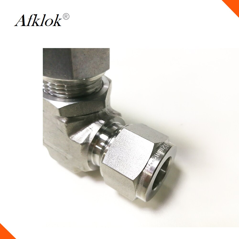 Hogedruk 6000PSI Mini Roestvrij Naald Valve 316 Buis End Klep