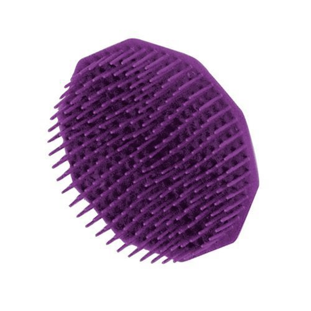 Siliconen Shampoo Hoofdhuid Douche Body Wassen Haar Massage Massager Brush Kam: Default Title