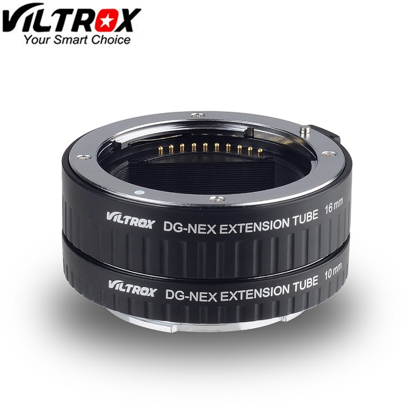 Viltrox DG-NEX Messa A Fuoco Automatica macro squillare Tubo di Prolunga per SONY E-montare NEX-5R NEX-/6/7 A7 A7R A7S A7SII NEX-A6000 A6300