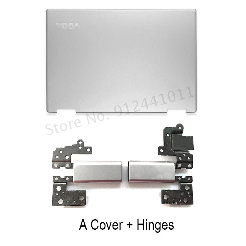 Top Cover For Lenovo Yoga 720-15 720-15IKB Lcd Back Cover Palmrest Bottom Case Hinges A C D Cover Silver