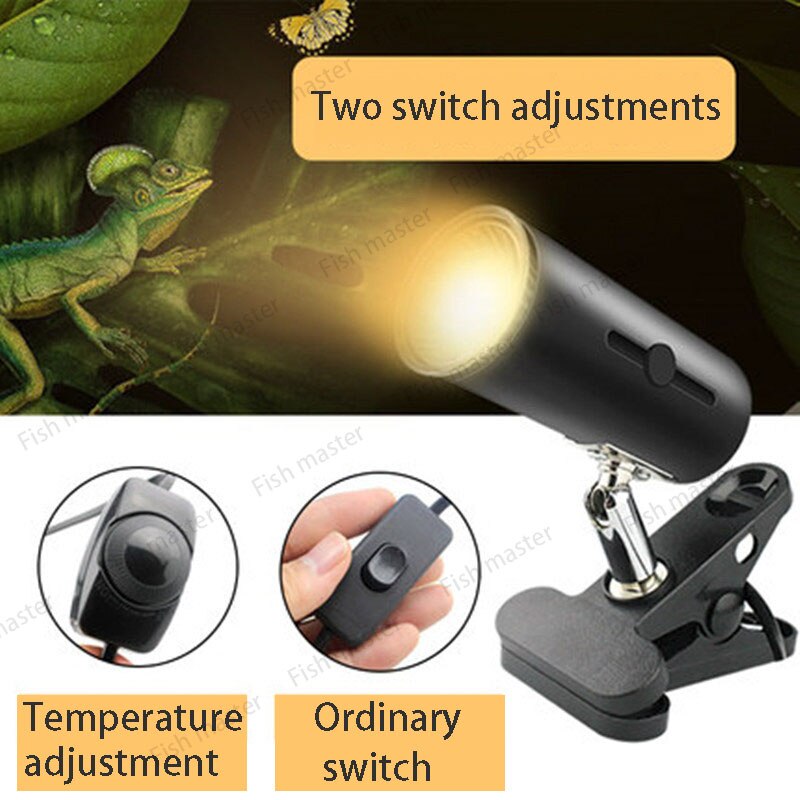 Luz LED de agua dulce para acuario Kaiser, Mini tanque de Acuario, lámpara fluorescente Universal de alta potencia con Clip para tortuga