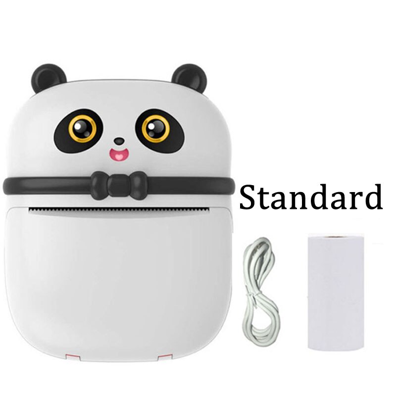 Portable MINI Printer Thermal Print Photo Pocket Thermal Label Printer 58mm Printing Wireless Bluetooth Android IOS Printers