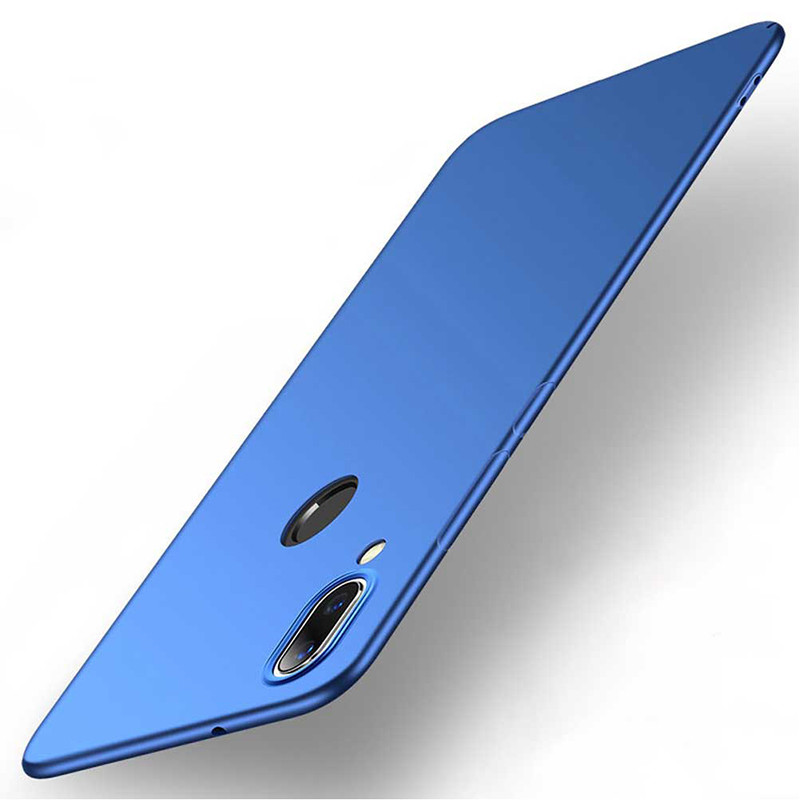 Matte Fall Für Meizu Hinweis 9 Fall Luxus Stoßfest Weiche Volle Abdeckung Ultra Slim TPU Zurück Abdeckung Für Meizu hinweis 9 Note9 Fall: Blau