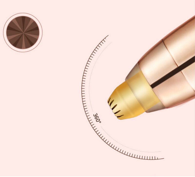 Mini tondeuse à sourcils électrique portable, rasoir pour les lèvres, le visage, les poils, stylo épilateur, rasoir à sourcils, rechargeable par usb