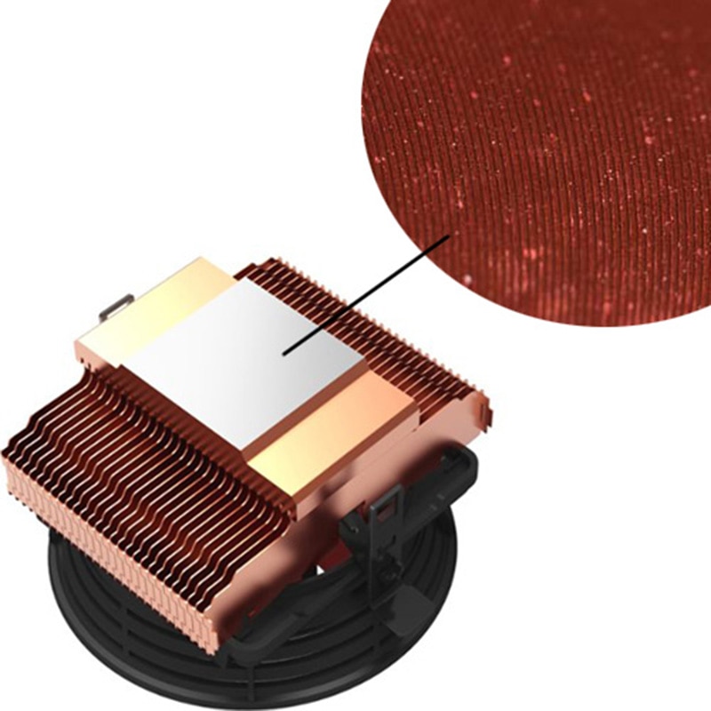 En-Labs Silent CPU Cooler w/ 100mm PWM 4pin Fan for Intel LGA775 /LGA1155 /LGA1156,AMD Socket 754 /939 /AM2 /AM2+ /AM3 /FM1 /FM2
