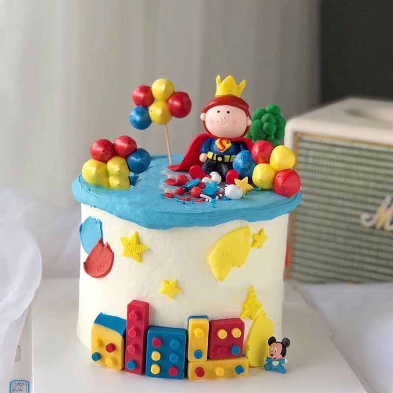 Décor artisanal de dessin animé petit Prince | En résine, Pot de fleur, petit Prince, ornements faits à la main, pour la maison en