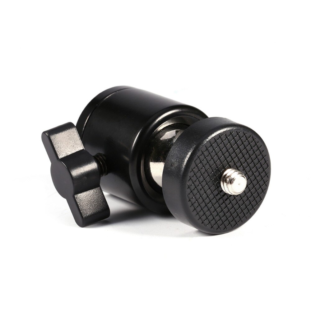 Mini trépied tête de boule + 1/4 "support à vis pivotant à 360 degrés, accessoires pour appareil photo DSLR DV