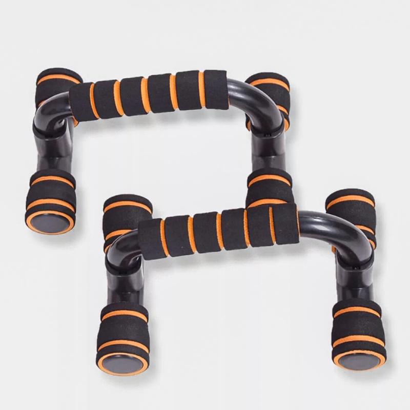 1 par plast h-form fitness push-up rack bærbare stativer arm muskel træner sport gym træning bryst træningsudstyr