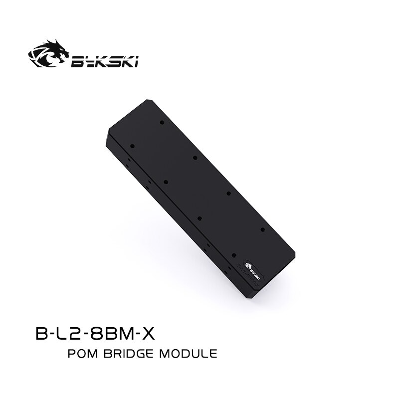 Bykski B-L2-8BM-X,Computer Server Bridge Module,POM Multi GPUs Connector,Graphics Cards Parallel Block,VGA Mounting Tool