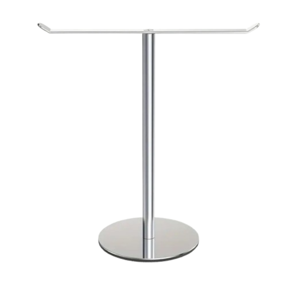 Stainless Steel Bath Towel Stand T-Shape Modern Style Bathroom Towel Hanger Waterproof Creativity Towel Bar Rack Countertop: Morado