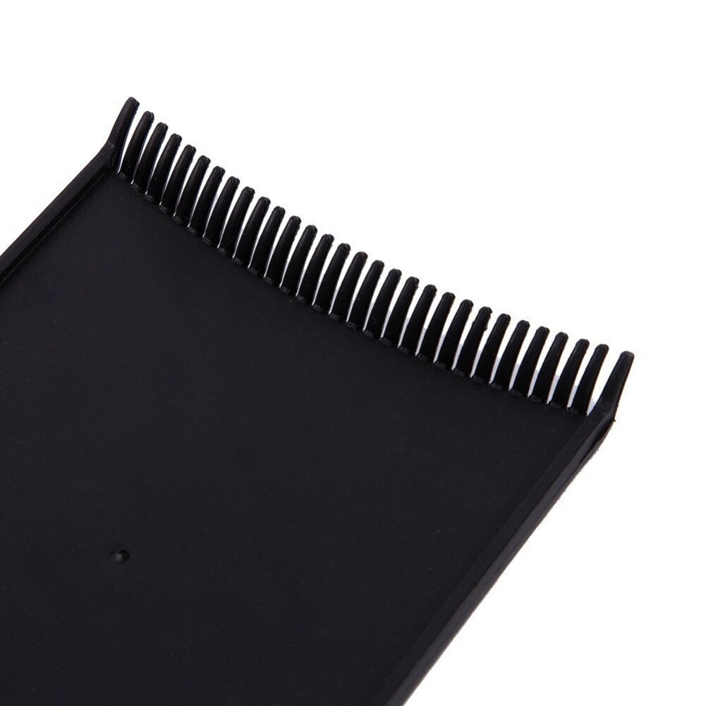 Pro Salon Plastic Hairdressing Dyeing Board DIY Long Hair Coloring Tint Coating Plate Pick Color Board Women's Dye Hair Brush