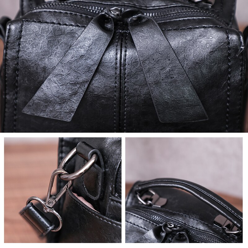 Håndtaske til kvinder bolsa feminina mærke kvinder mulepose pude taske pu solid skulder messenger tasker 522