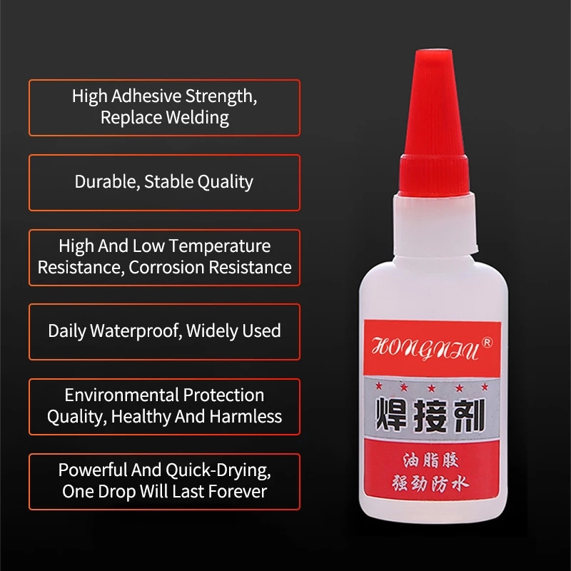 Strong Waterproof Multi Purpose Adhesive Glue Plastic Metal Rubber Tire Repair Glue DIY Soldering Agent Liquid Leather Caulk